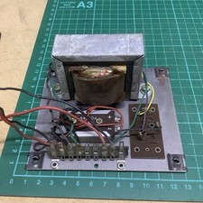 Vintage Valve Transformer Power Supply With Rectifier