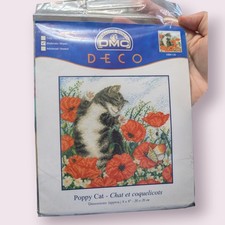DMC Deco  Cross Stitch Poppy