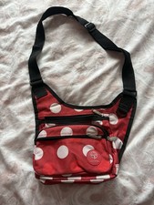 Women’s Strapped Bag, Good Condition, Polka Dot Pattern
