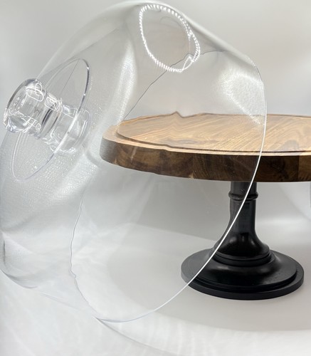 Cake stand acacia wood - cake,