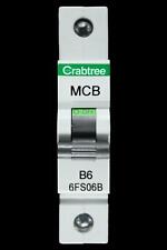 CRABTREE 6 AMP CURVE B 6kA MCB