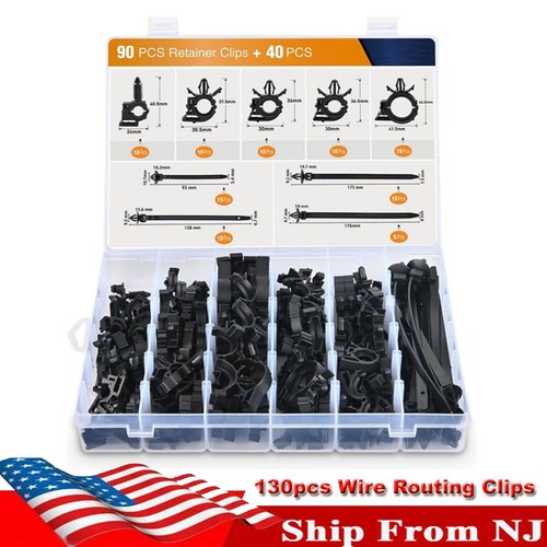 130pcs car wiring - wiring, harness