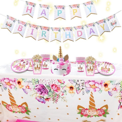 Unicorn birthday party - unicorn,