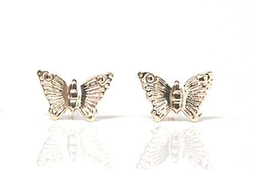 9ct gold small butterfly - 9ct,