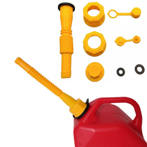 Replacement gas can spout - can,
