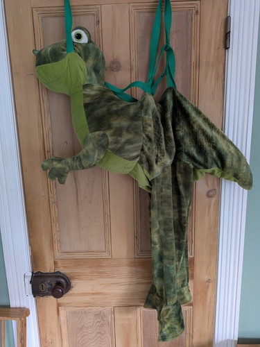 Dinosaur costume ride - dinosaur,