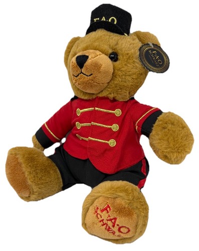 Fao schwarz teddy bear - schwarz, plush