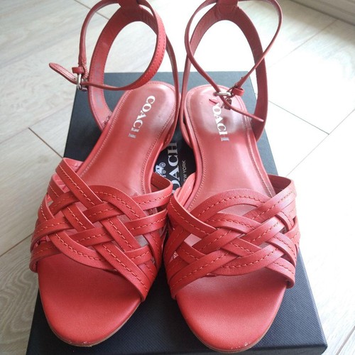 Coach strap sandals - sandals, 24cm