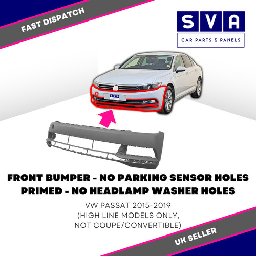 Passat 2015 2019 front - vw, 2015-2019