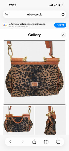 Dolce gabbana sicily shoulder - sicily,