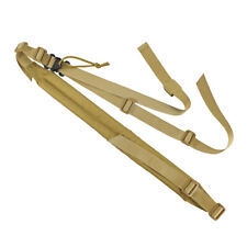 Tactical 2 Point Rifle Gun Sling Quick Adjustable Padded Shoulder Strap Hunting