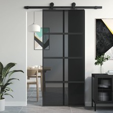 Sliding Door 90x205cm Black