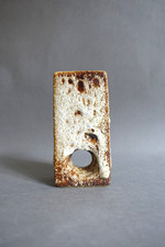 Marius Van Woerden Gouda Brutalist Ceramic Vase "Fat Lava" Vintage