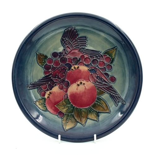 Moorcroft plate finches - moorcroft,
