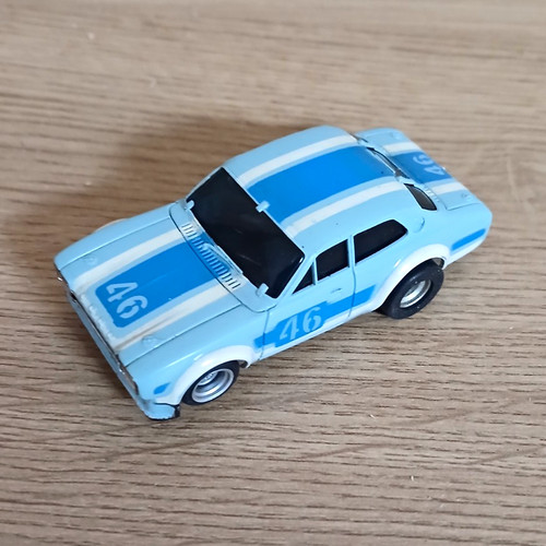 Aurora afx blue ford escort - blue,