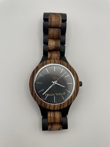 Design wood mens watch - watch,