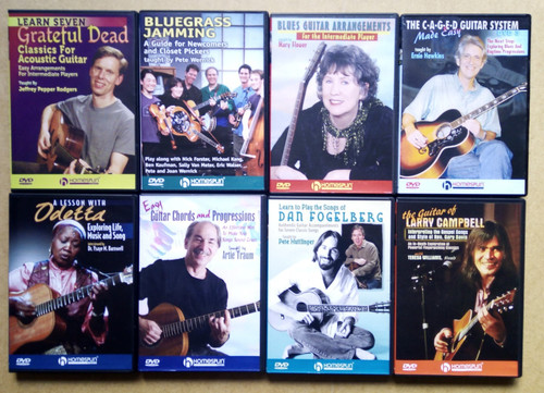 Guitar tutorial dvds folk - guitar,