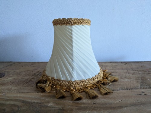 Vintage gold fringed tasseled - vintage,