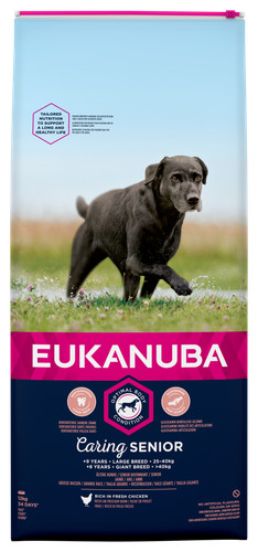 Eukanuba caring senior large - eukanuba,