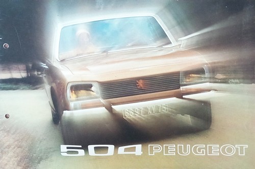 Peugeot 504 1973 brochure - peugeot,