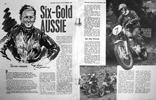 Old Vintage Print Motor Cycle