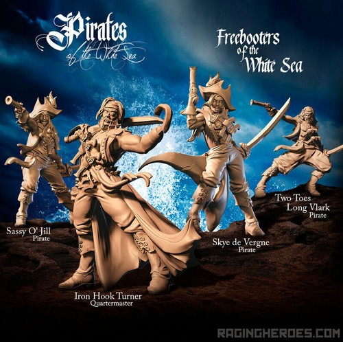 Freebooters the white - of, sea