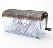 Portable A6 A4 Paper Hand Electric Shredder Manual Straight Cut Home Office