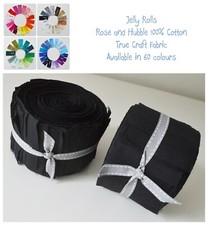 Plain Jelly Roll Fabric Strips