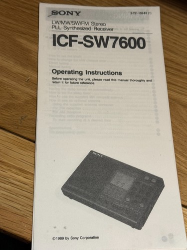 Operating instructions for - operating,