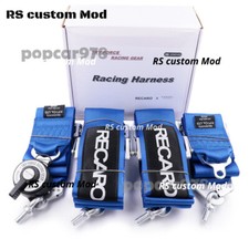 Blue RECARO 4 Point 3" Racing
