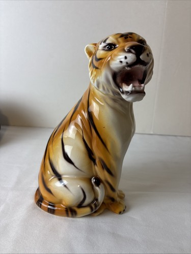 1960 ceramic tiger - made, in
