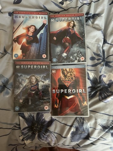 Supergirl 4 seasons dvds - supergirl,