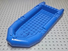 Lego Boat Rubber Dinghy Raft 10x21 Large [62812] Blue x1