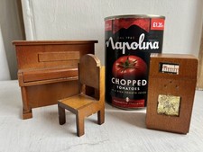 Vintage 1960s wooden dolls