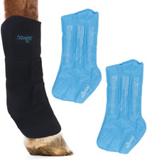 NEWGO Horse Ice Pack Leg Wraps