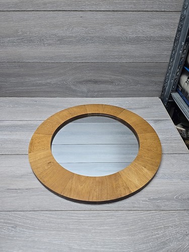 Vintage round wooden - vintage,