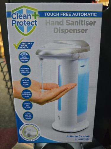 Hand sanitiser dispenser touch - hand,