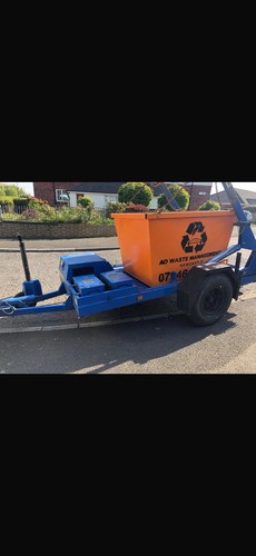 Skip truck - skip,