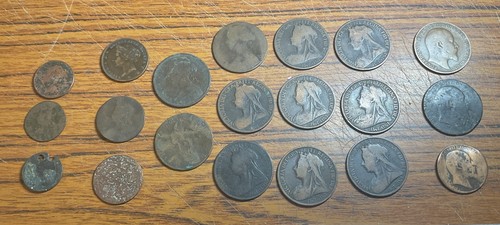 Antique coins victoria - coins,