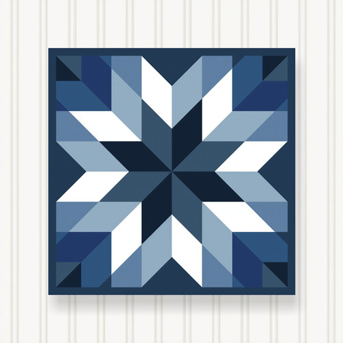 Barn quilt square - square,, 8