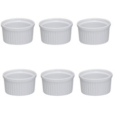 White Ceramic Ramekin Dish 9cm