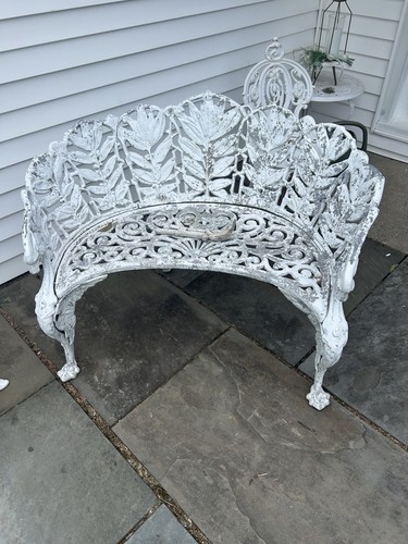 White antique wrought - , iron
