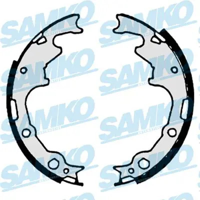 Brake shoes 87240 samko - 87240, for