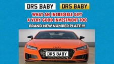PRIVATE NUMBER PLATE DR58 ABY
