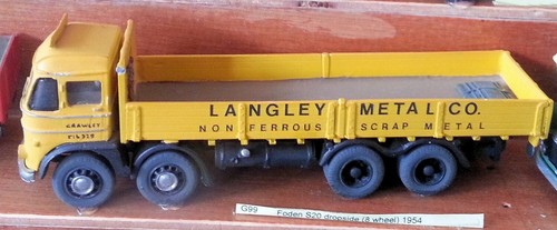 Foden s20 dropside wheel - dropside,