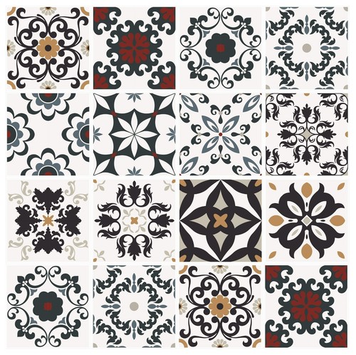 Tile stickers mosaic - tile, transfers