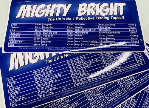 Sea fishing minimum landing - minimum,