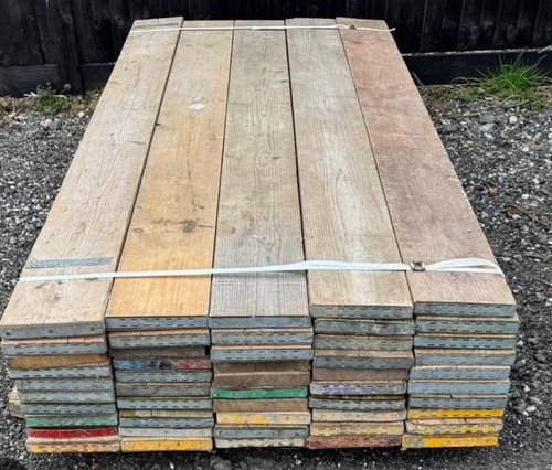 100 used scaffolding boards - 100,