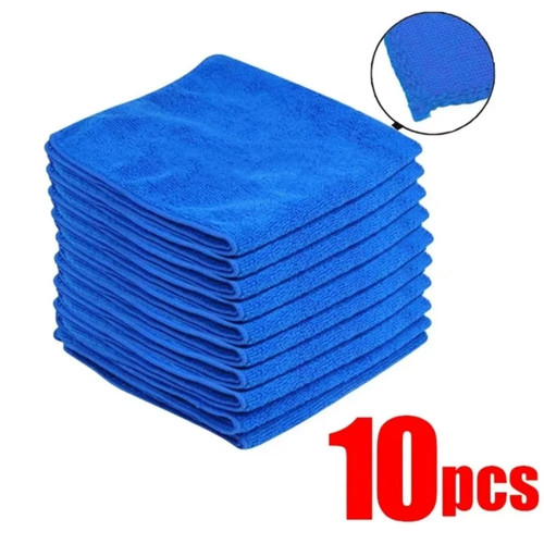 10pcs microfiber towels set - microfiber,