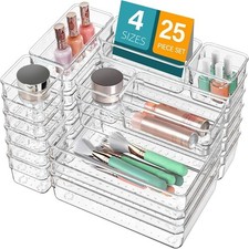 25 Draw Organiser Plastic Box